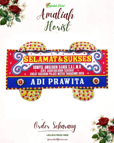 Karangan Bunga Ucapan Selamat di Astina